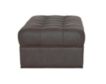 Smith Brothers Of Berne, Inc. 2400 Collection Brown Genuine Leather Cocktail Ottoman small image number 3