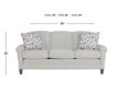 Smith Brothers Of Berne, Inc. 374 Collection Herringbone Sofa small image number 8