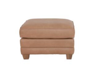 Smith Brothers Of Berne, Inc. 366 Collection Genuine Leather Tan Ottoman