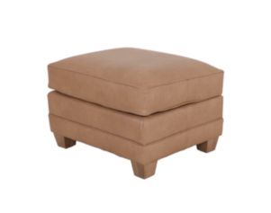 Smith Brothers Of Berne, Inc. 366 Collection Genuine Leather Tan Ottoman