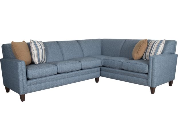 Smith Brothers 3000 Series Blue 2-Piece Sectional large image number 1