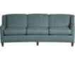 Smith Brothers 227 Collection Teal Genuine Leather Sofa small image number 1