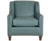 Smith Brothers 227 Collection Teal Genuine Leather Chair small image number 1