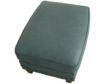 Smith Brothers 227 Collection Teal Genuine Leather Ottoman small image number 4