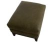 Smith Brothers 232 Collection Green 100% Leather Ottoman small image number 4