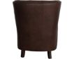 Smith Brothers 527 Collection Brown 100% Leather Tufted Chair small image number 4