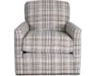 Smith Brothers 550 Collection Plaid Swivel Chair small image number 1