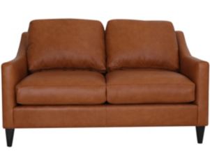 Smith Brothers 261S Collection 100% Leather Loveseat