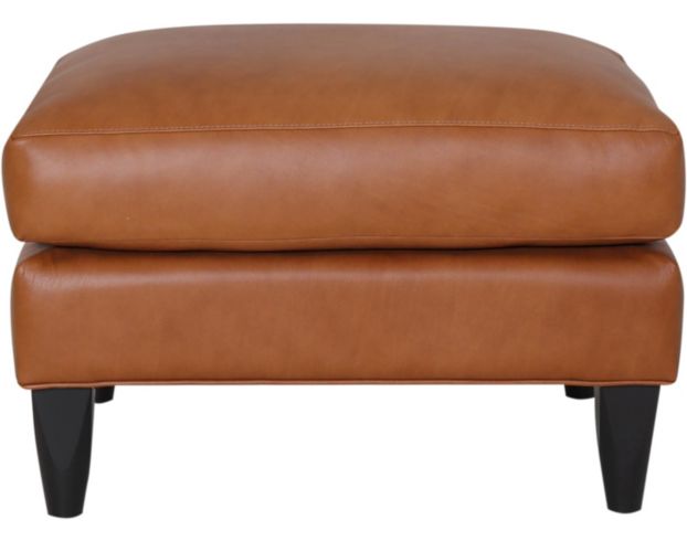 Smith Brothers 261S Collection 100% Leather Ottoman large image number 1