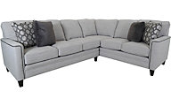 Smith Brothers 3000 Collection 2-Piece Sectional Right-Side Corn