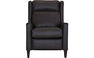 Smith Brothers 770 Collection 100% Leather Recliner with Power He