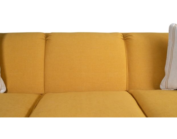 Smith Brothers 258 Collection Collaged Yellow Sofa large image number 5