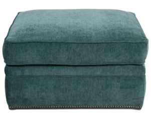 Smith Brothers 500 Collection Teal Ottoman