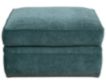 Smith Brothers 500 Collection Teal Ottoman small image number 1