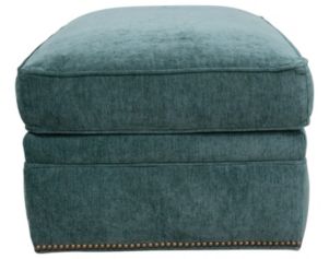 Smith Brothers 500 Collection Teal Ottoman