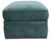 Smith Brothers 500 Collection Teal Ottoman small image number 2