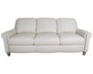 Smith Brothers 268 Collection Cream Genuine Leather Sofa small image number 1