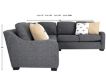 Smith Brothers 9000 Collection 2-Piece Sectional small image number 5