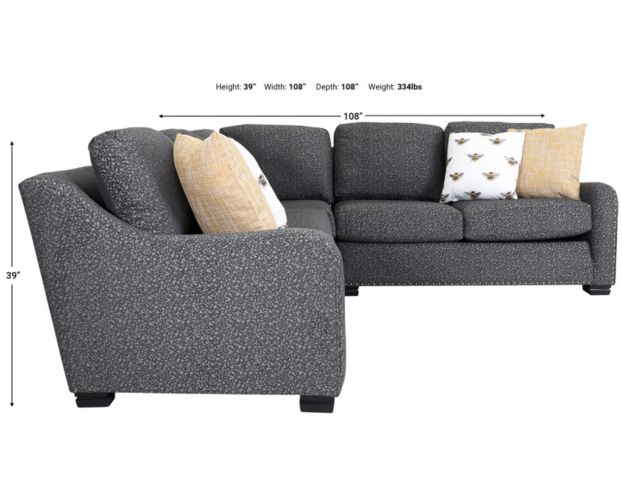 Smith Brothers 9000 Collection 2-Piece Sectional large image number 5