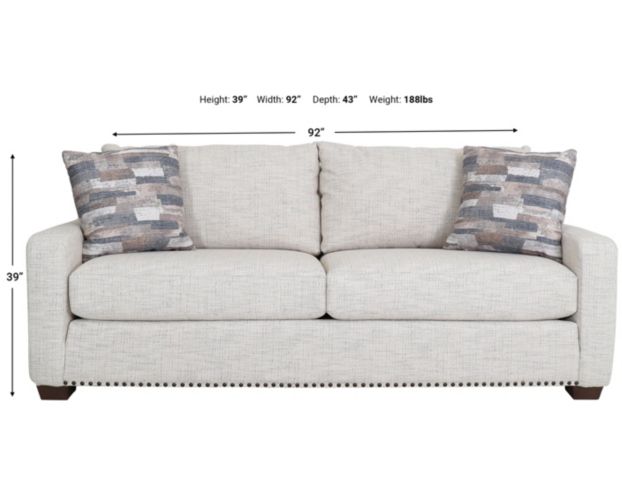 Smith Brothers 9000 Collection Large Sofa large image number 6