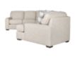 Smith Brothers 8000 Series Light Brown 3-Piece Sectional with Right Cuddler Chaise small image number 3