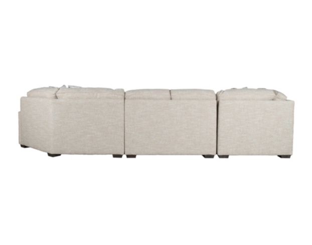 Smith Brothers 8000 Series Light Brown 3-Piece Sectional with Right Cuddler Chaise large image number 5