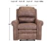 Smith Brothers 280 Collection Power Recliner small image number 8