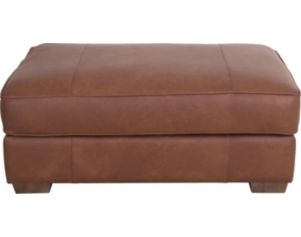 Smith Brothers 8000 Collection 100% Leather Ottoman and a Half