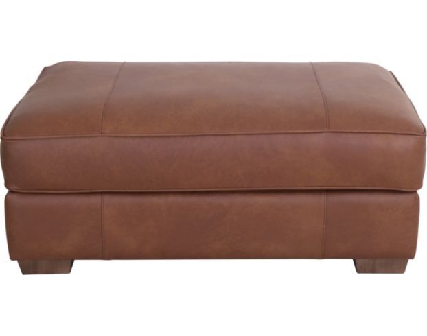 Smith Brothers 8000 Collection 100% Leather Ottoman and a Half large image number 1