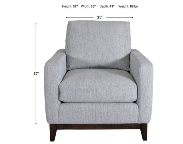 Smith Brothers 232 Collection Upholstered Chair large image number 6