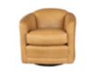 Smith Brothers 506 Collection Camel Genuine Leather Swivel Chair small image number 1