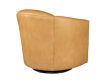 Smith Brothers 506 Collection Camel Genuine Leather Swivel Chair small image number 4