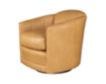 Smith Brothers 506 Collection Camel Genuine Leather Swivel Chair small image number 8