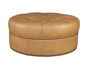 Smith Brothers 2000 Series Camel Genuine Leather Ottoman