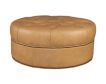 Smith Brothers 2000 Series Camel Genuine Leather Ottoman small image number 1