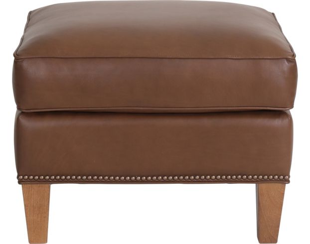 Smith Brothers 541 Collection Leather Ottoman large image number 1