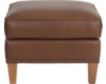 Smith Brothers 541 Collection Leather Ottoman small image number 1