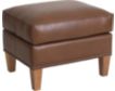 Smith Brothers 541 Collection Leather Ottoman small image number 2