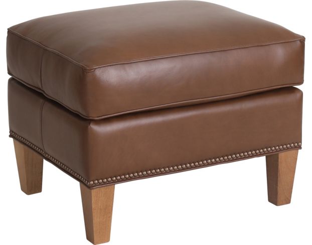 Smith Brothers 541 Collection Leather Ottoman large image number 2