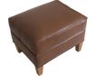 Smith Brothers 541 Collection Leather Ottoman small image number 3