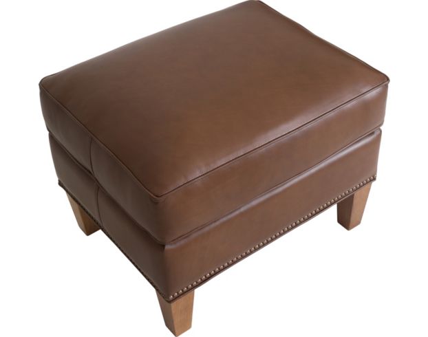 Smith Brothers 541 Collection Leather Ottoman large image number 3