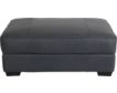 Smith Brothers 8000 Collection Leather Ottoman 1/2 small image number 1