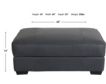 Smith Brothers 8000 Collection Leather Ottoman 1/2 small image number 5