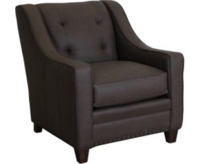 Smith Brothers 203100% Leather Chair
