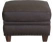 Smith Brothers 203100% Leather Ottoman small image number 1