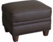 Smith Brothers 203100% Leather Ottoman small image number 2