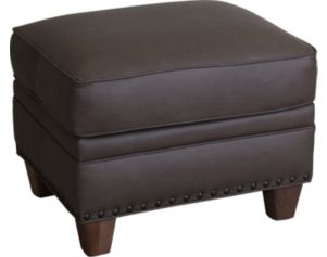 Smith Brothers 203100% Leather Ottoman