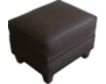 Smith Brothers 203100% Leather Ottoman small image number 3