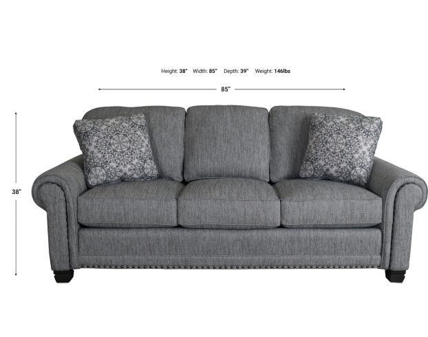 Smith Brothers 393 Collection Sofa large image number 9