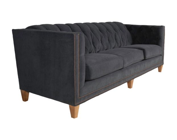 Smith Brothers 243 Collection Black Sofa large image number 4